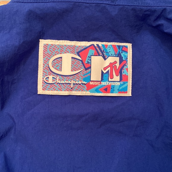 Champion MTV Collab Windbreaker New With Tags sizeL - Picture 8 of 10